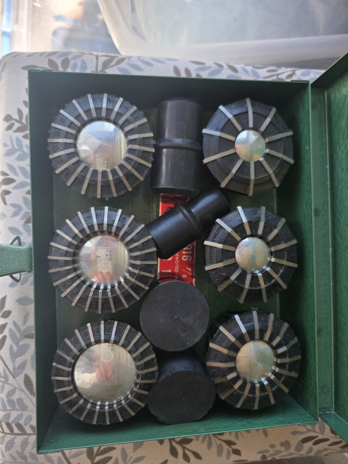 Jacobs Rubber Flex Collet Set 5/8"- 1-3/8"