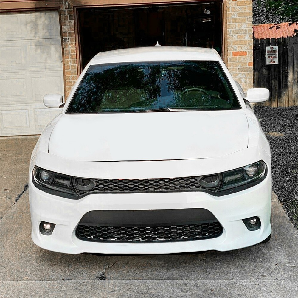 For 2015-21 DODGE CHARGER RT SCAT PACK SRT STYLE Front Upper + Lower Grille Kit