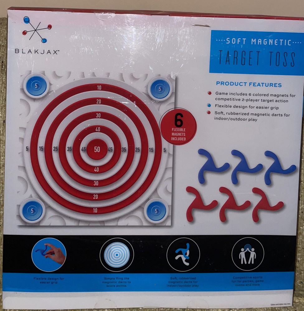 MAGNETIC SOFT TARGET TOSS