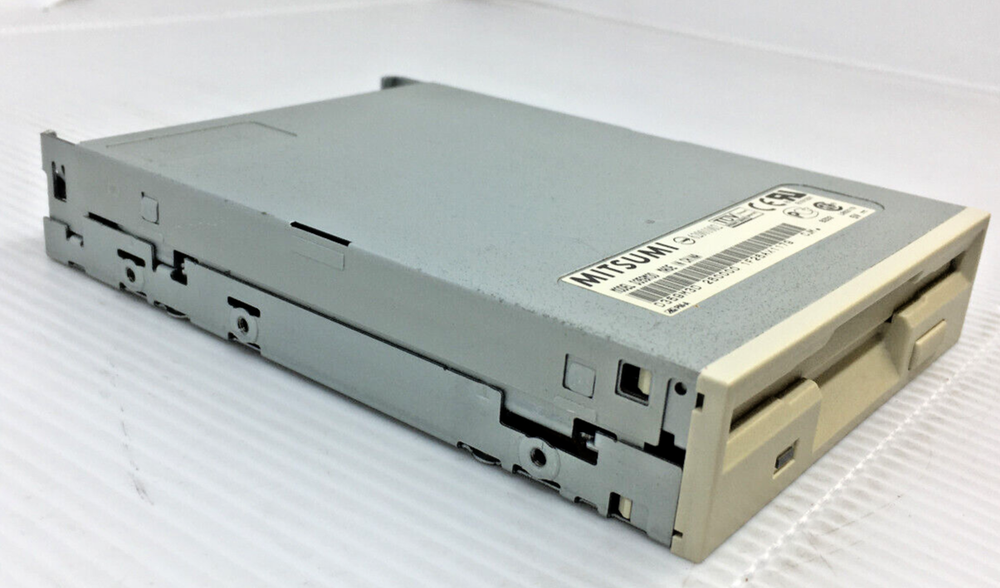 Mitsumi 3.5" Floppy Disk Drive D359M3D Beige Bezel- UNTESTED