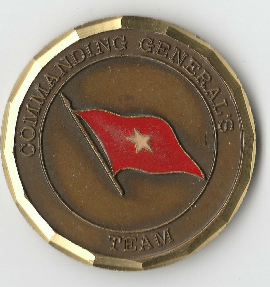 1 STAR 3D CORPS SUPPORT COMMAND Challenge Coin 1.5"DIA GB3