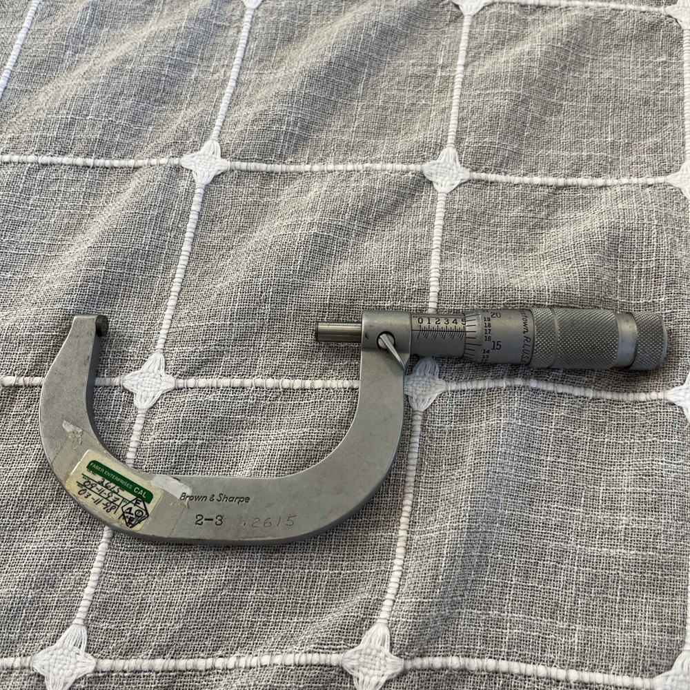 Brown and Sharpe 2"-3" Micrometer