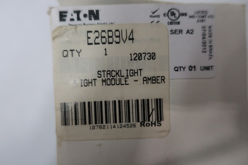 Eaton E26B9V4 Stack Light Module Amber