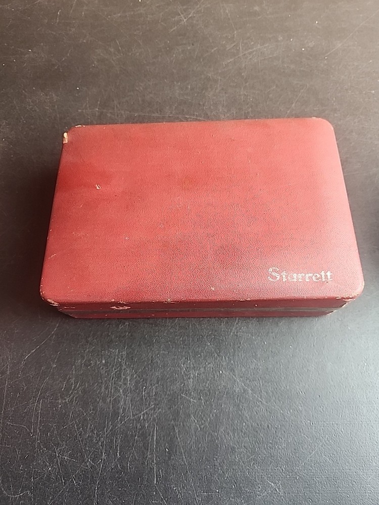 Starrett 196 Dial Indicator Set .001”