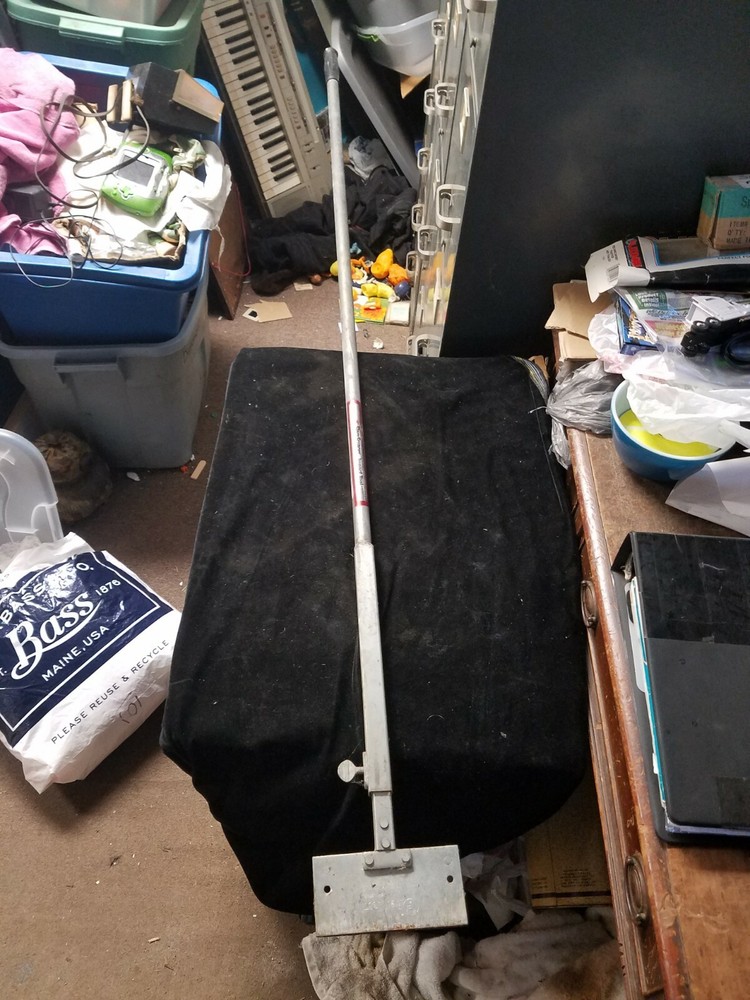 Vintage Red Devil Slam Scraper Impact Tool w/ Handle 63" Long