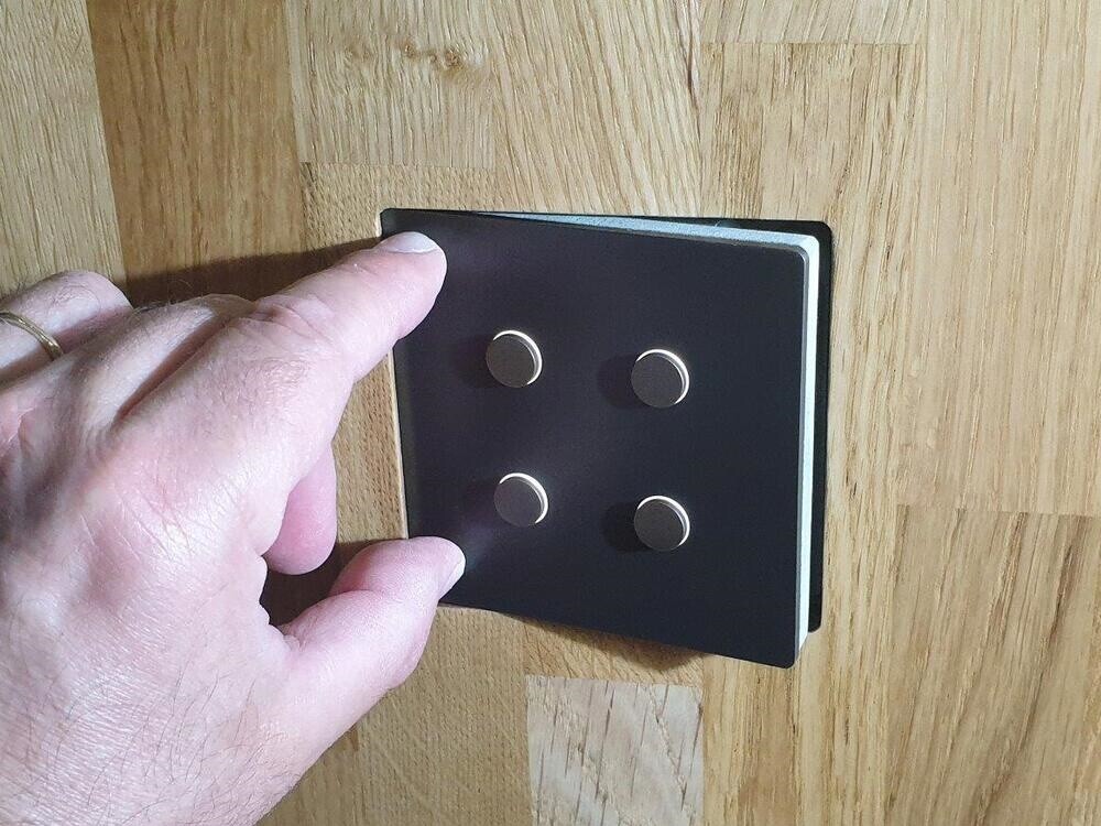 Wall-Smart 058-1-879 Solid Surface Mount for ALISSE 1C/2C