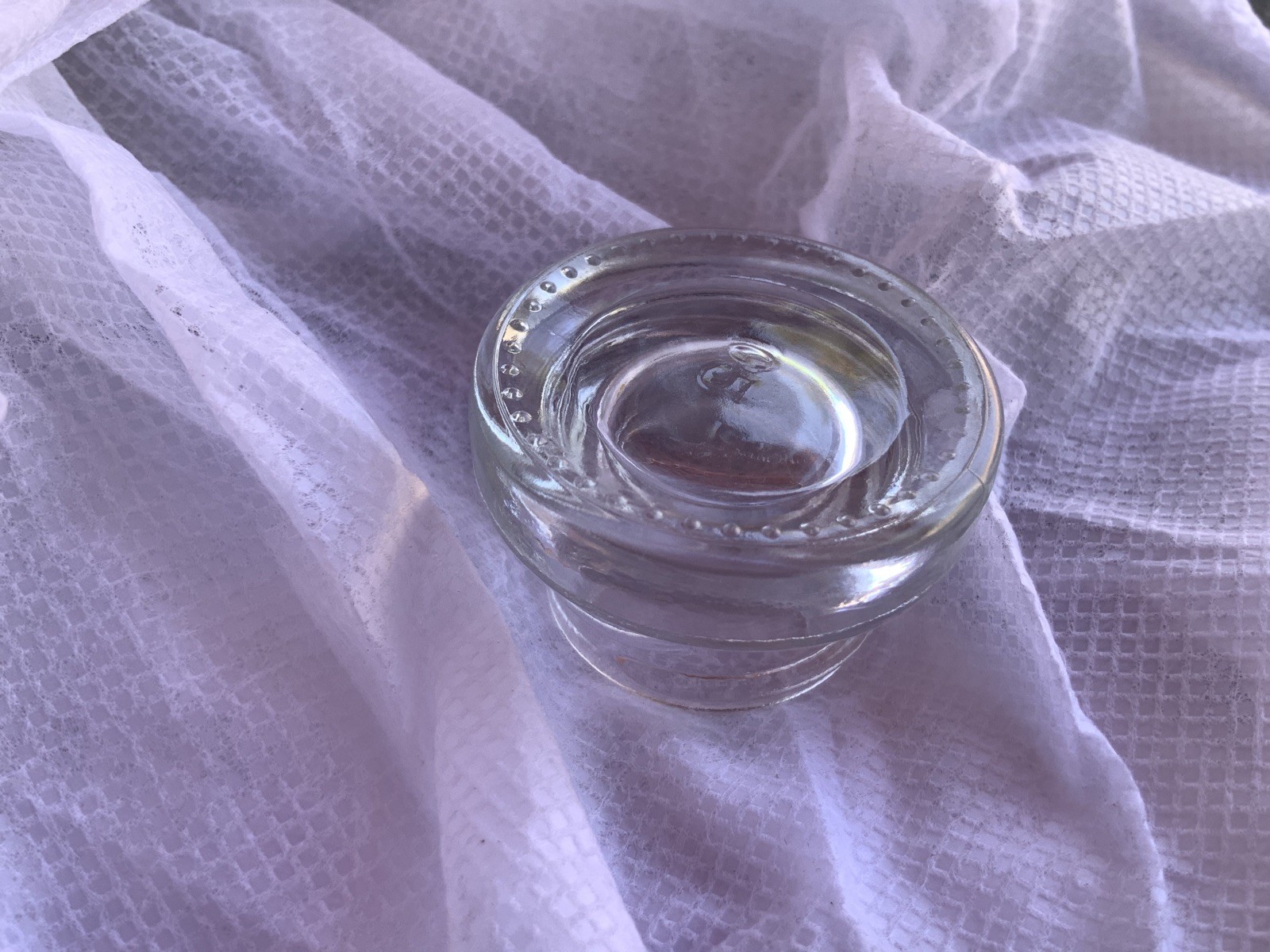 ‘LOT OF 30’ Clear Glass 5ml Concentrate Jars with Child Resistant Caps