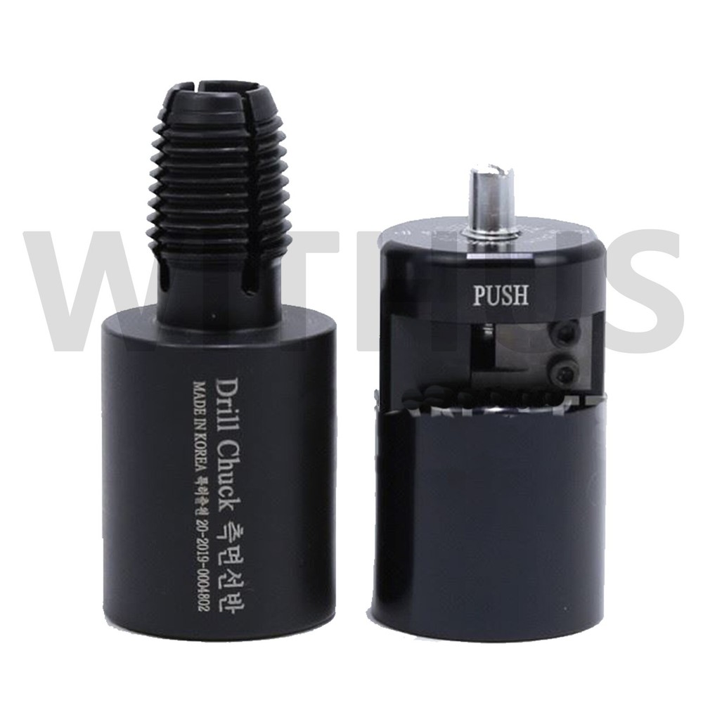 Drill Chuck Billiard Tip Side Cutter Using sliding method Device - Tracking