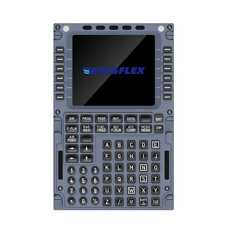 WINGFLEX A320 MCDU Flight Simulator Features Full-Scale Simulation for XPLANE