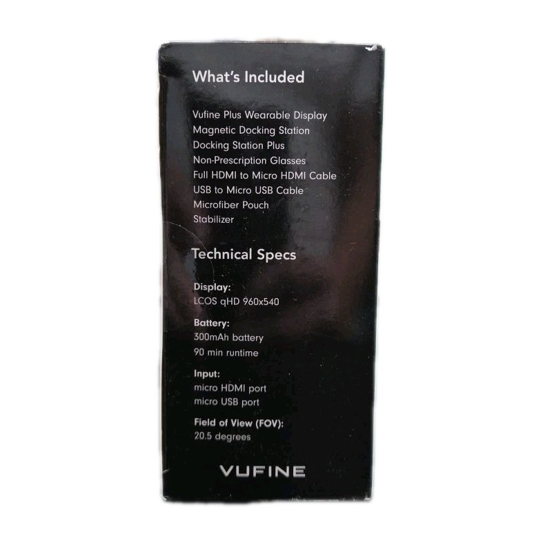 Vufine+ VUF-110 Wearable Display