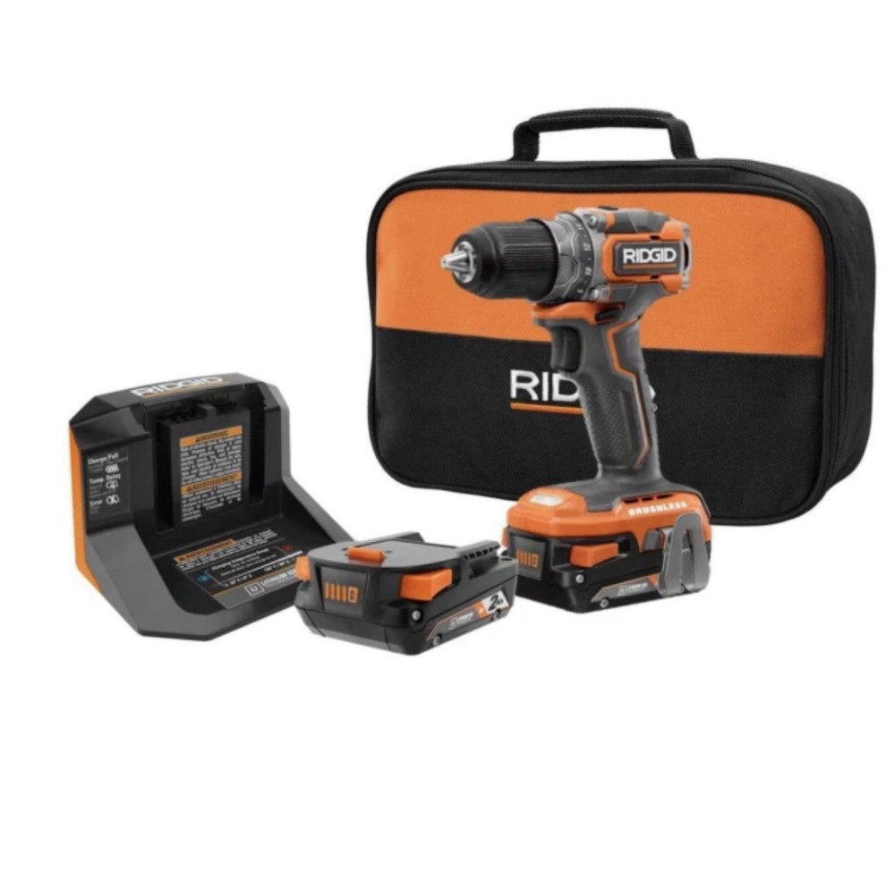 RIDGID R8701K 18V Cordless Drill Kit