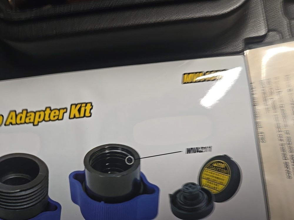 Mityvac Extended Cap Adapter Kit Model Mva4650 Cooling System