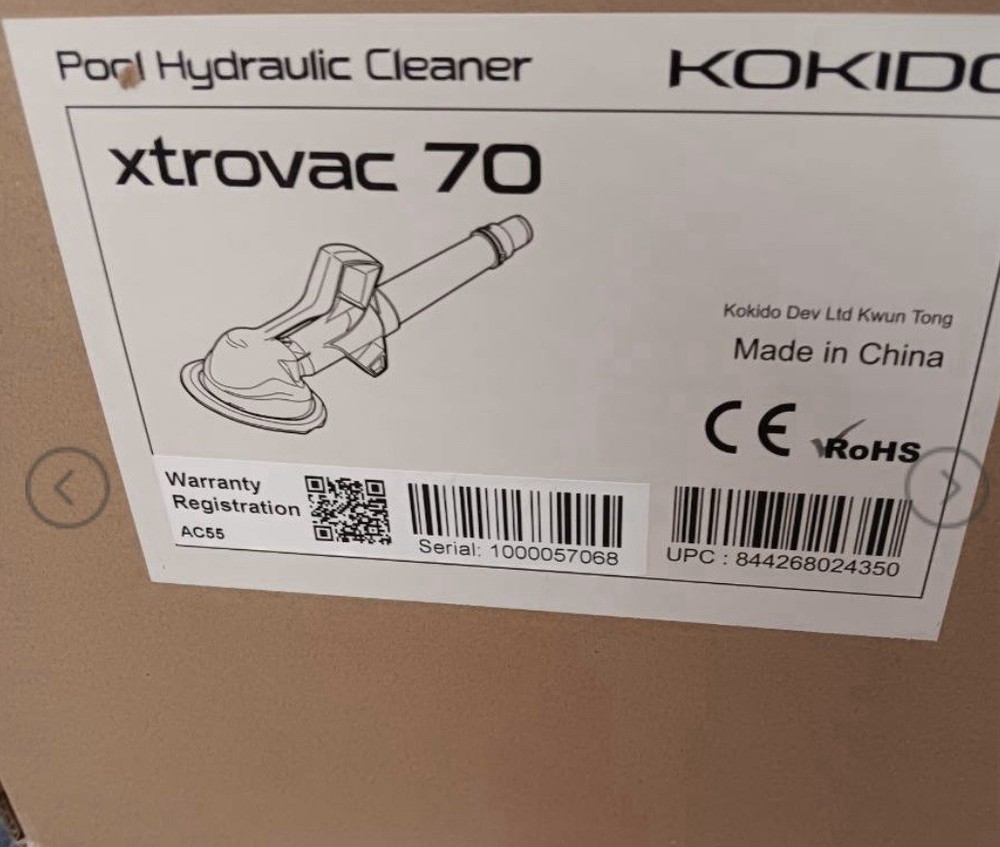 XTROVAC 70 Automatic Suction Pool Vacuum Cleaner