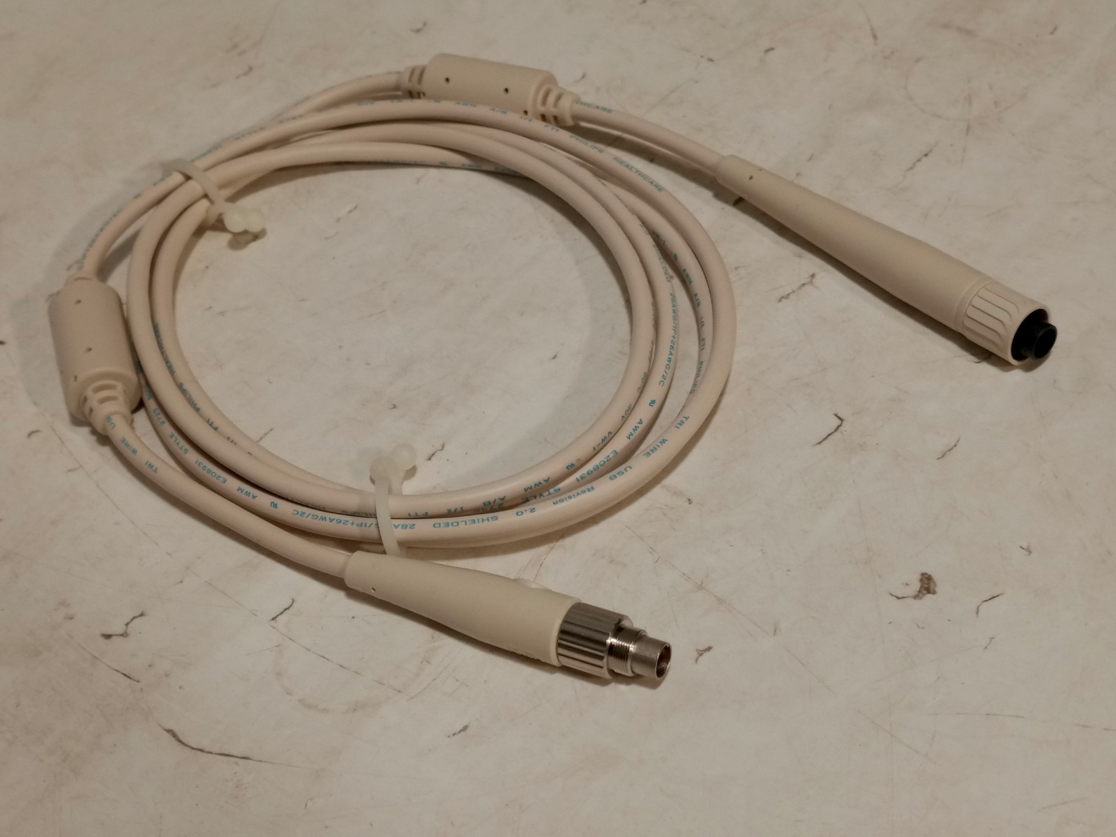 Philips 989803158481 PageWriter TC IEC patient data cable assembly, orig. bag