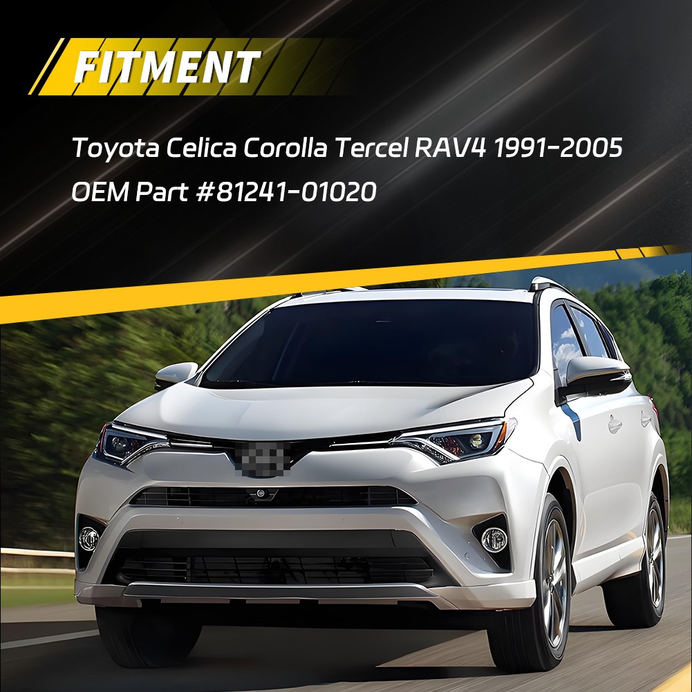 Interior Overhead Dome Light Lens W/ LED For Toyota Celica Corolla Tercel RAV4