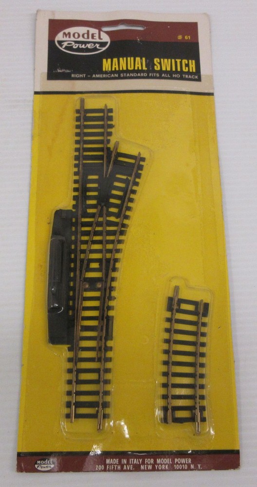 Model Power #61 Right Manual Switch For HO Track