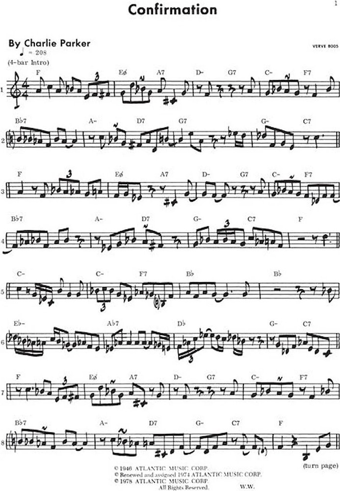 Charlie Parker - Omnibook