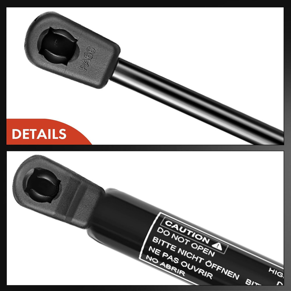 Rear Liftgate Struts for Select Dodge, Chrysler & Ram Models (2Pc Set)