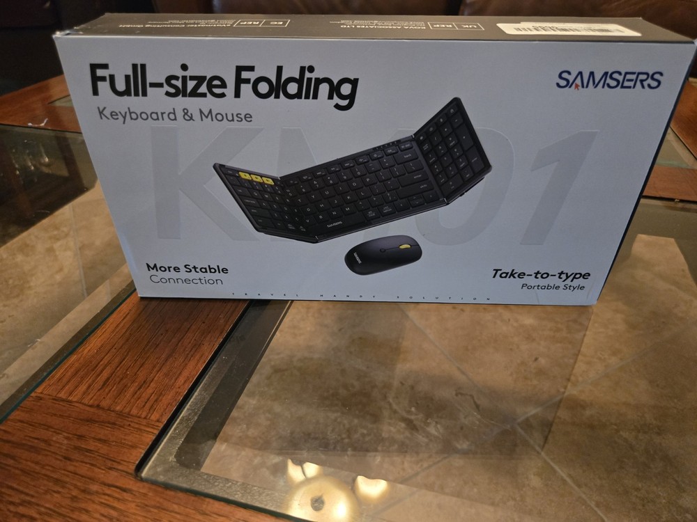 Ergonomic Wireless Split Keyboard Mouse ProtoArc EKM01 Full Size Ergo Bluetooth