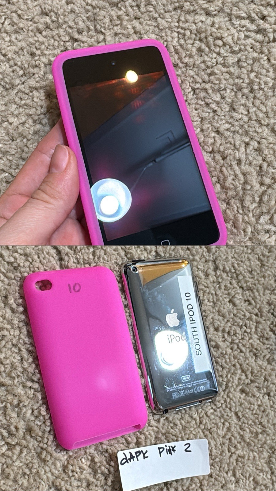 Apple iPod 16GB – Fully Working – Reset – With Case & Charger – Good Condition