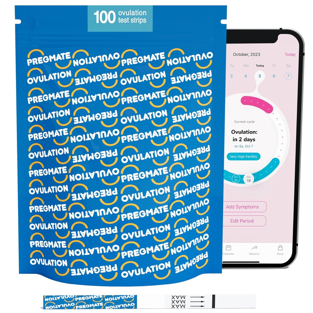 100 Ovulation Test Strips Predictor Kit 100 Count