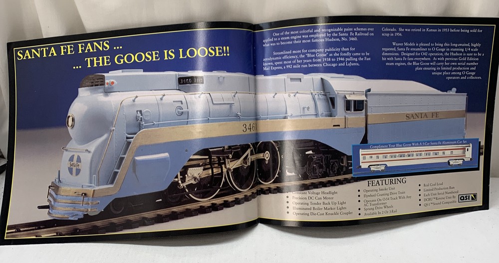 Quality Crafts Weaver Models Spring 1994 Brochure Trains