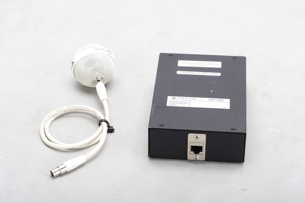 Polycom 2201-23809-002 HDX Ceiling Hanging Microphone Mic Kit - Fair Condition