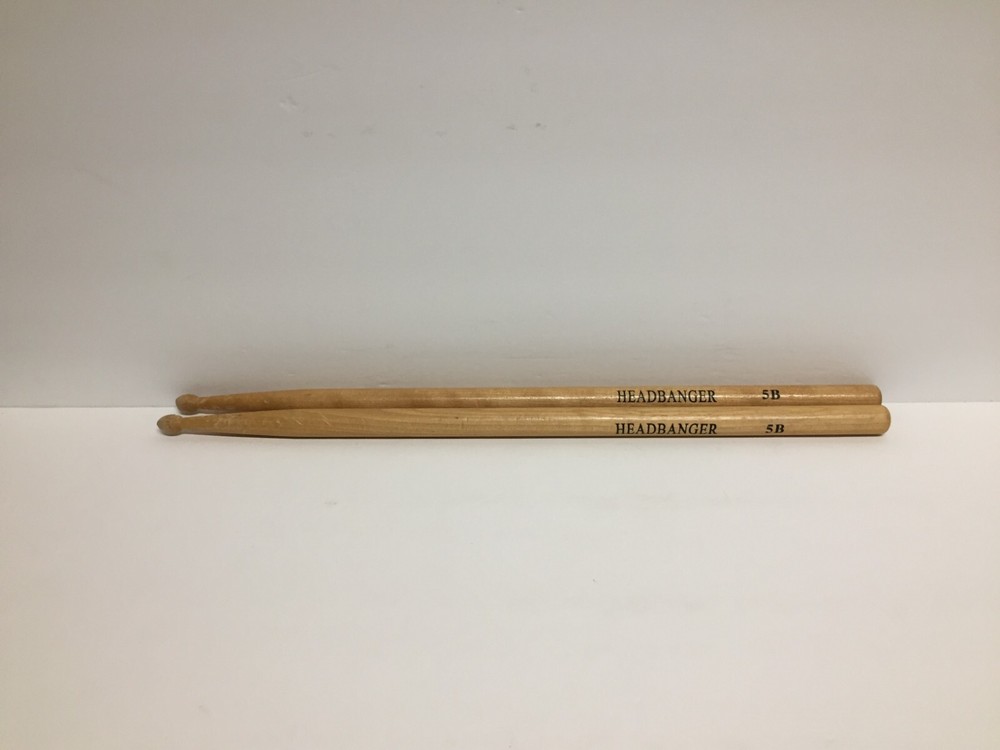 Wooden Drumsticks Headbanger 5B