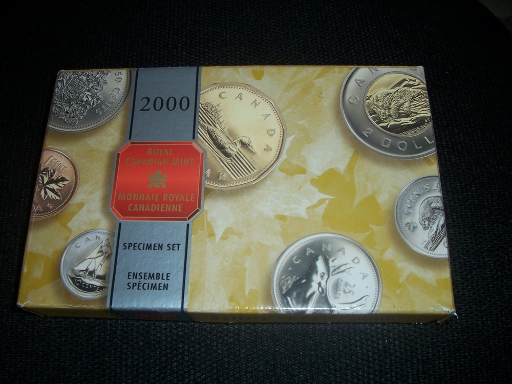 "Specimen Sets" 1999,2000 Old Design,2000 New Design & 2001 (4 Sets)