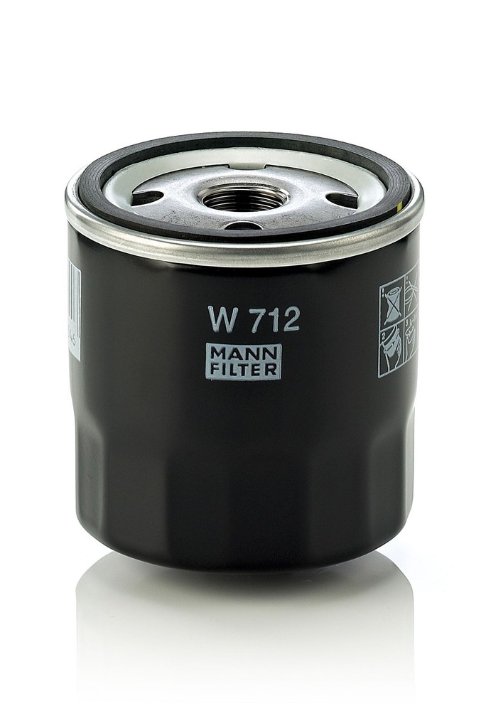 Mann Filter W 712 Spin-on Oil
