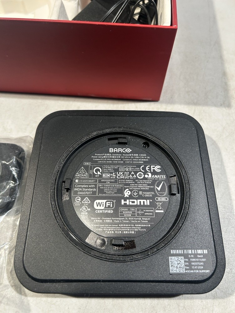 Barco ClickShare C10 Wireless Presentation & Collaboration System 2nd Generation