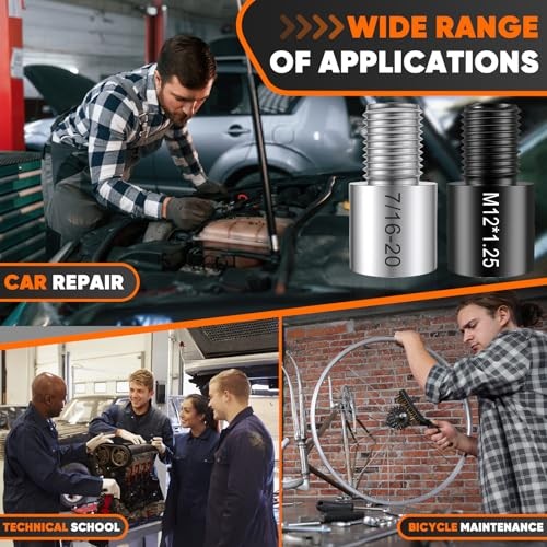 Nut and Bolt Thread Checker - (44 Gauges) High 44 specifications Black & White