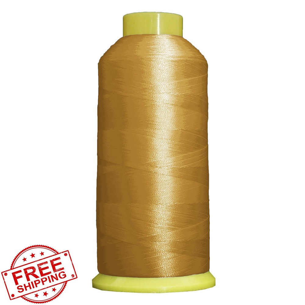 Threadart Polyester Embroidery Thread 5000M 40wt High Speed Commercial Maize 123