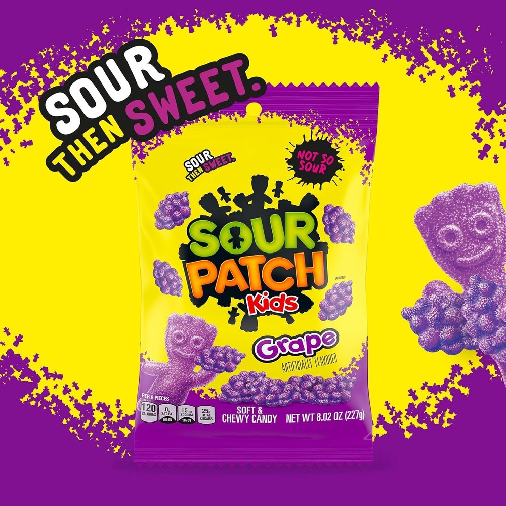 Grape Soft & Chewy Candy, 8.02 oz