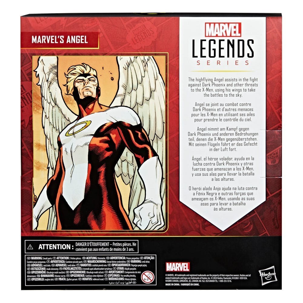 X-Men: Comics Legends Deluxe Marvel's Angel 15 cm Hasbro