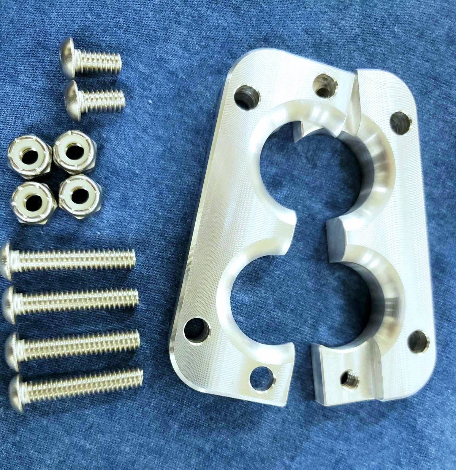 12AN Hose Firewall Pass Through -Eliminates need of gromet in fire wall -12AN