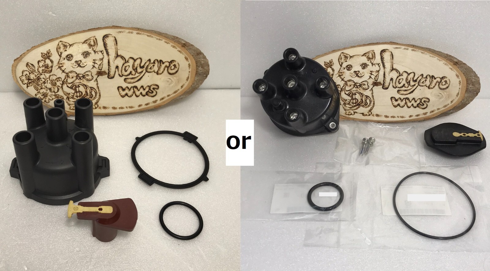 For Subaru Sambar Truck KS3 KS4 N/A Distributor Cap & Rotor Spark Plug & Cable