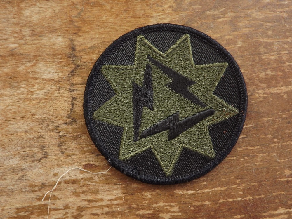 93rd Signal Brigade Patch, Subdued - INV# C1612
