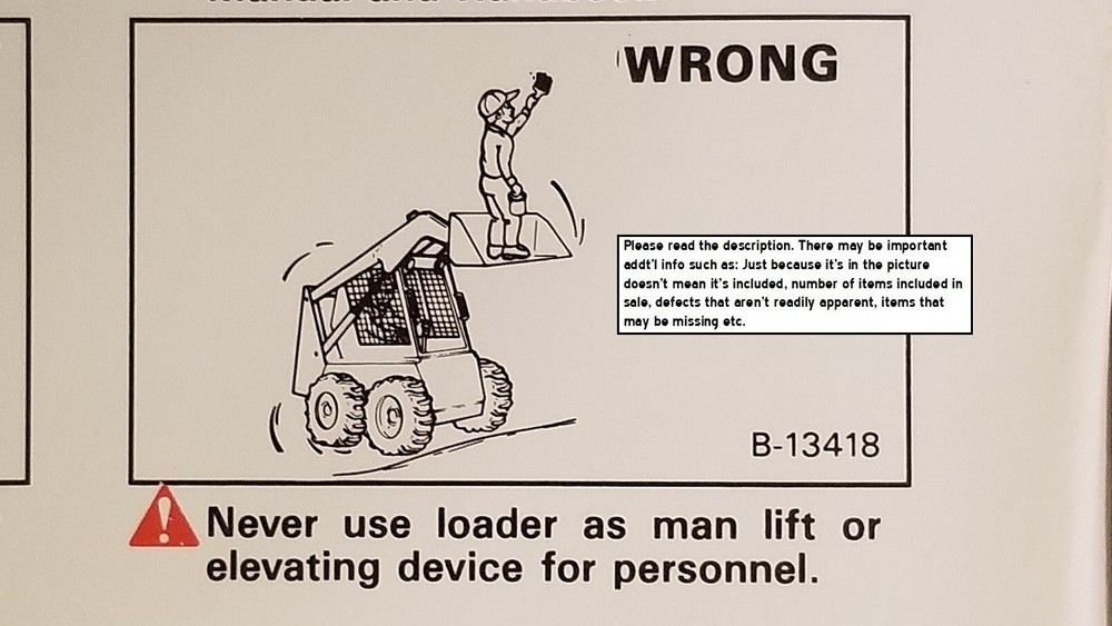 Bobcat 6564344 Alternator block bracket