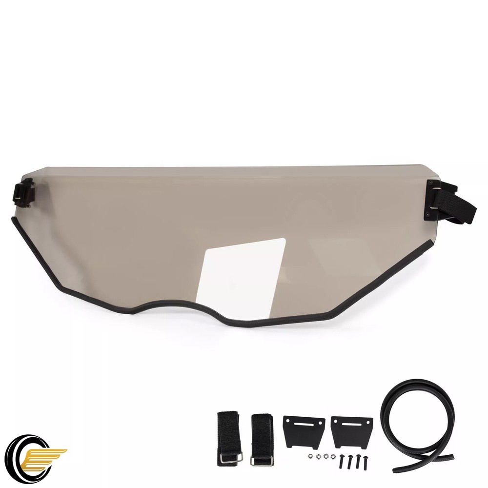 Half Windshield Windscreen Tinted For 2017-2024 Can Am Maverick X3 Models