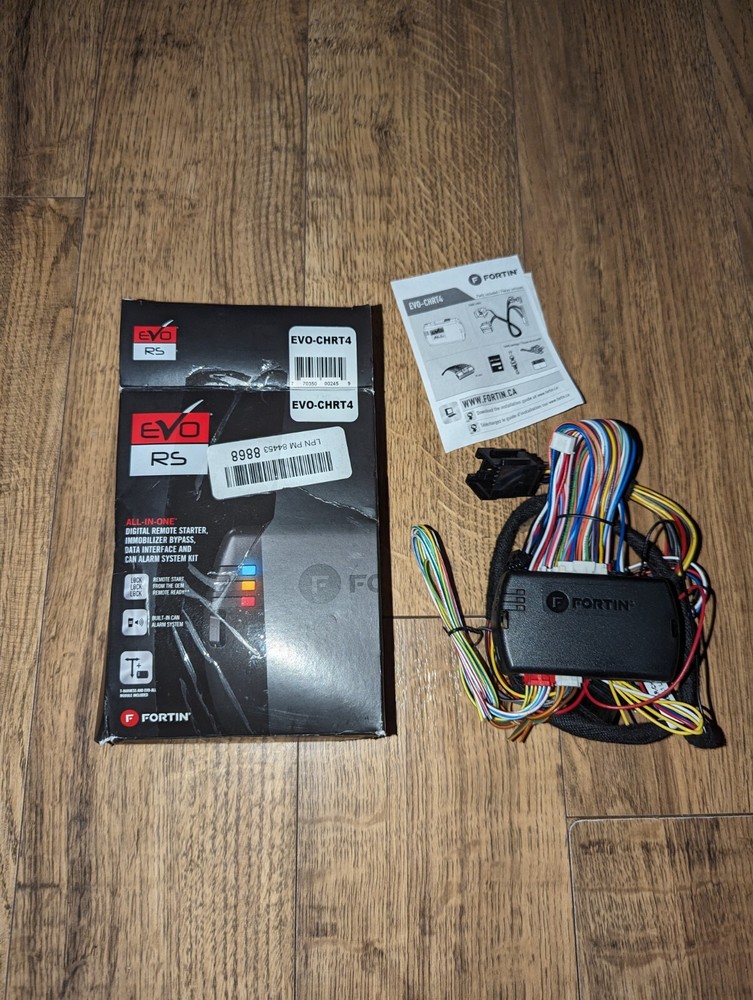 FORTIN EVOCHRT4 Stand-Alone Add-On Remote Start Car Starter System