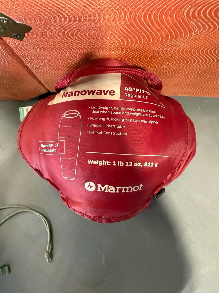 Sleeping Bag Mamot Nanowave 45 Regular Left zipper