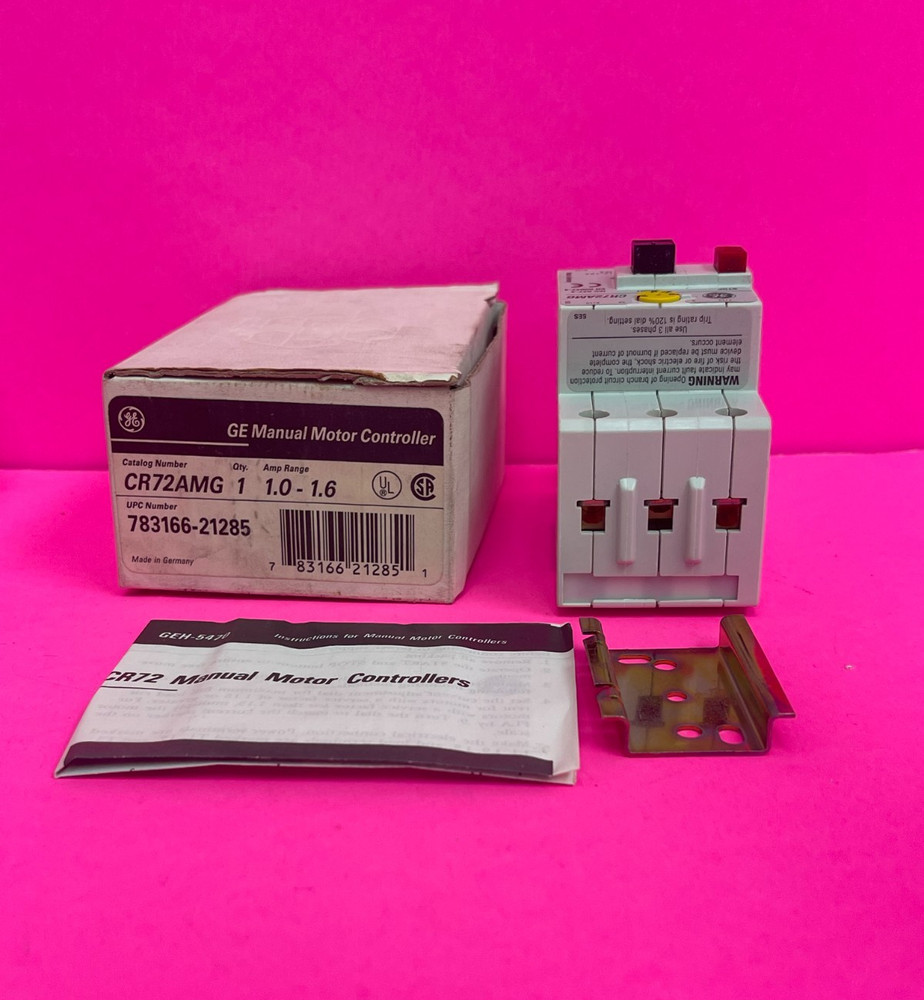 GE CR72AMG Controller 1.0-1.6 Amp Range Starter