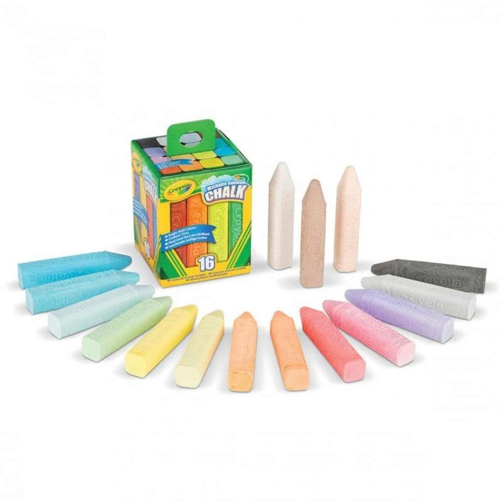 Crayola Washable Sidewalk Chalk 16 Ct.