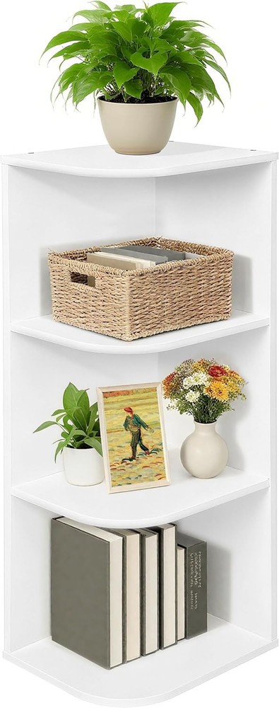 11 Cube Storage Organizer 4 Tier Stackable Bookcase Open Storage Display