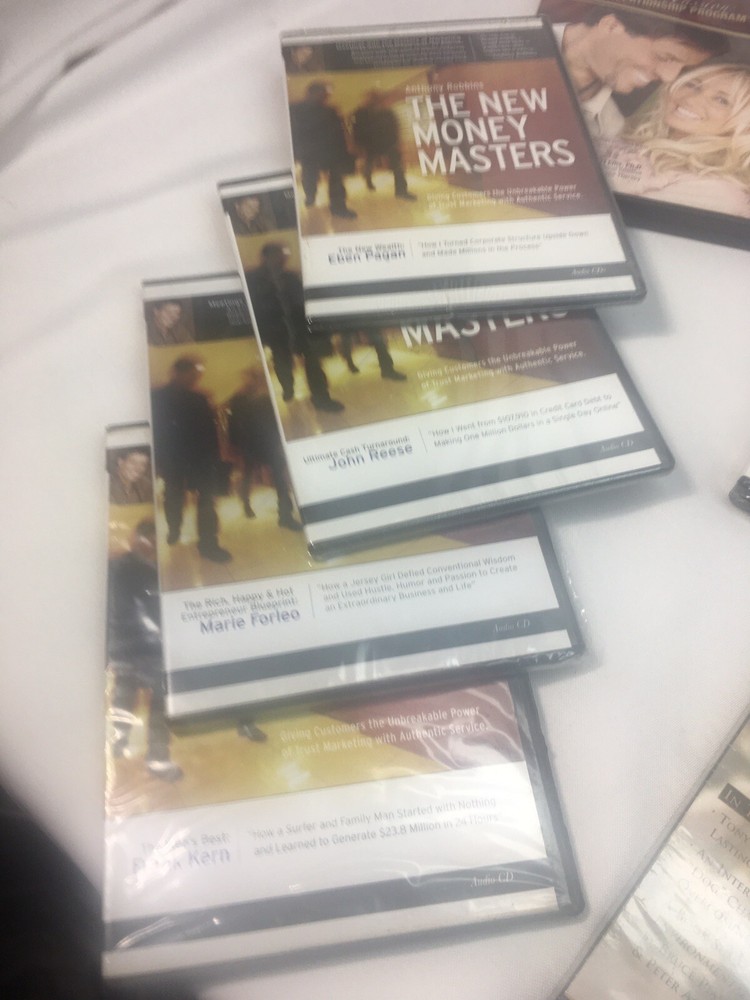 NEW Anthony Tony Robbins Collection Multiple Sets