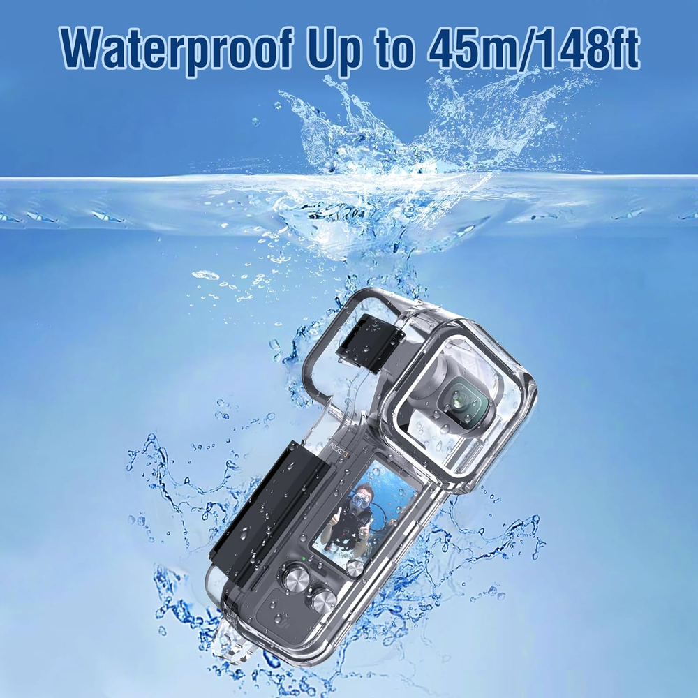 Waterproof Housing Case for DJI Osmo Pocket 3, Touchscreen Protective Shell