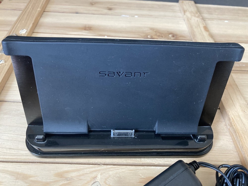 Savant DCD-100B-06 Table Top Charging and Control Dock for iPad 2 1