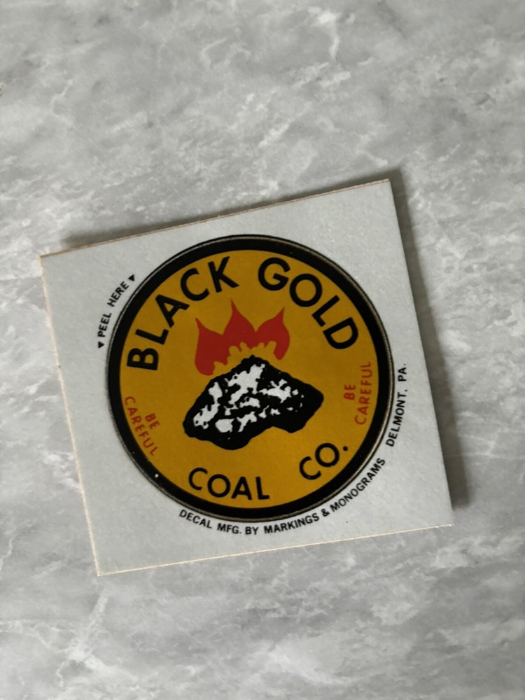 Coal Mining Stickers Nice Older  Coal Company