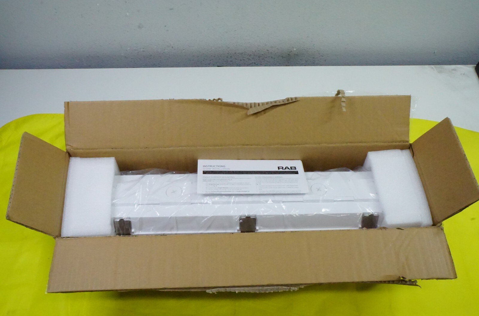 RAB, Shark2-25W/D10, LED Light Washdown Linear 2ft 25w 5000k 120-277v Hazardous